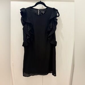 Lulu’s chic black cocktail dress. Size S.